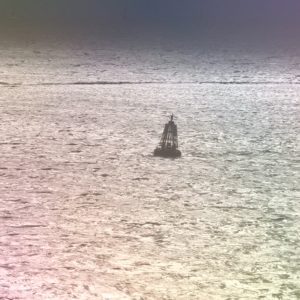 Adrift - buoy in Irish Sea